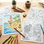 Summer Coloring Pages
