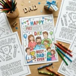 Father's Day Coloring Pages