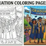 Graduation Coloring Pages