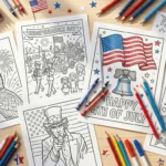 4th of July Coloring Pages