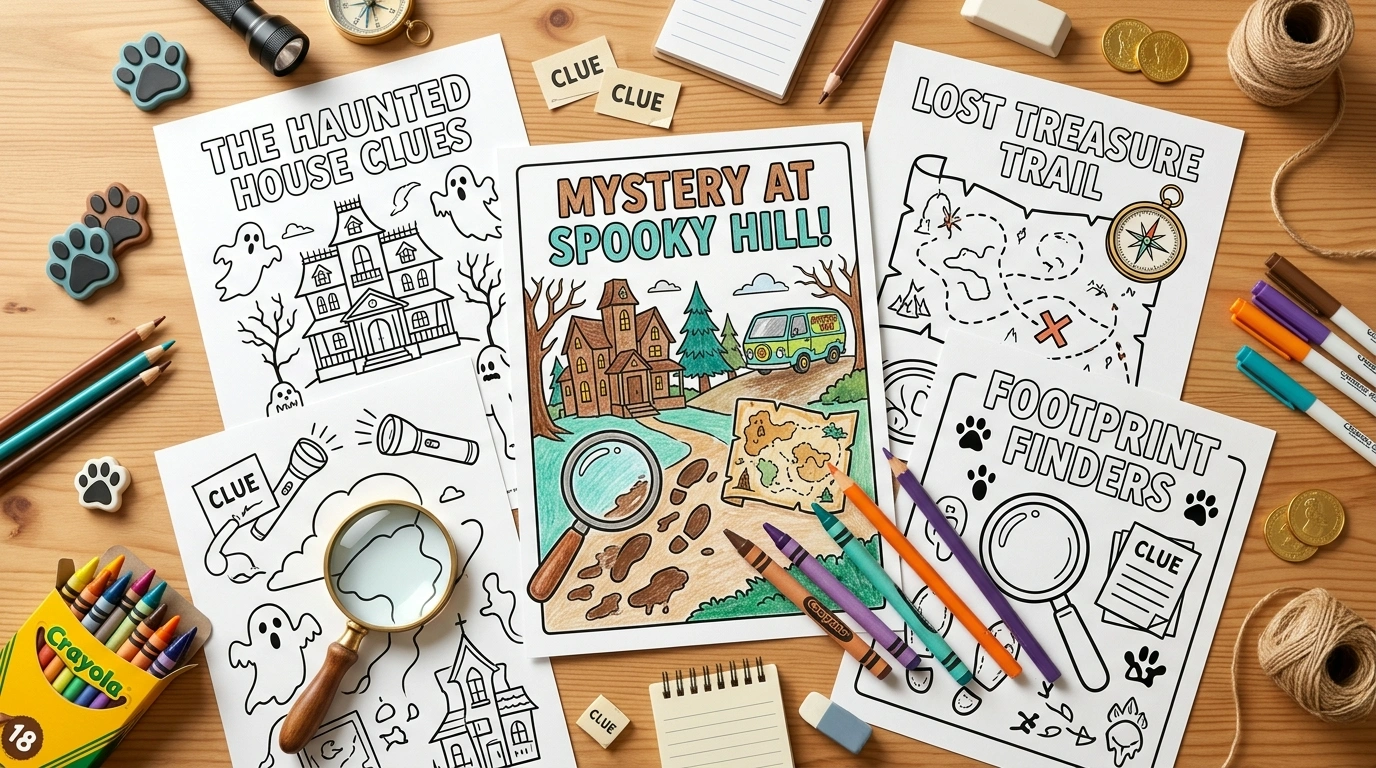 Scooby-Doo coloring pages