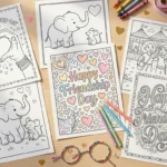 Friendship Day Coloring Pages