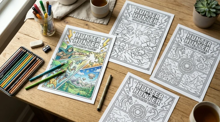 Hunter x Hunter Coloring Pages